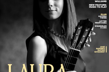 Classical Guitar Magazine Fall 2016 383 with a photo of Laura Snowden