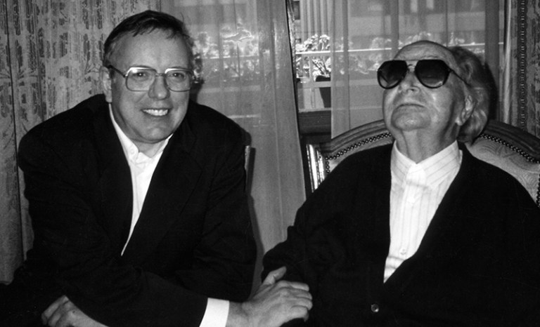 Concierto de Aranjuez Composer Rodrigo with article author Graham Wade