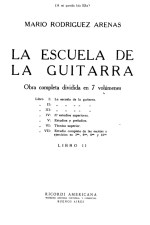 Mario Rodriguez Arenas' La Escuela de la Guitarra