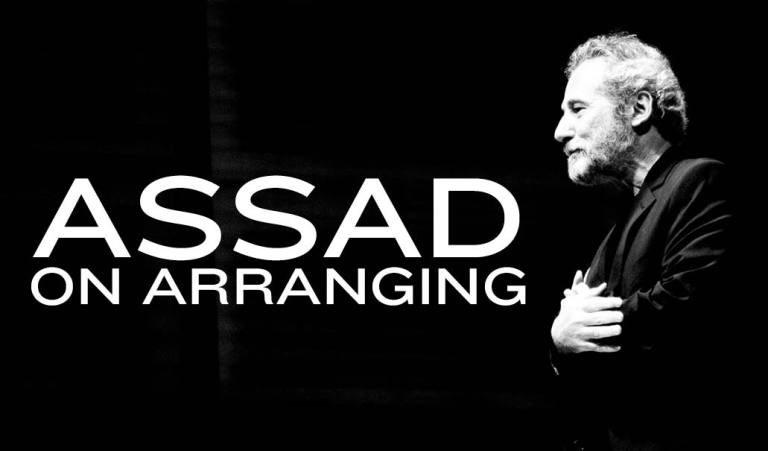 Assad on Arranging Classical Guitar