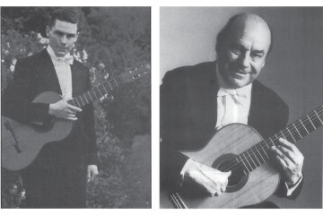 Classical Guitarist Julian Bream at age 20 and 60