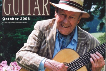 Classical Guitar magazine cover October 2006 Julian Bream