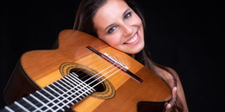 Classical guitarist Carlotta Dalia of Italy