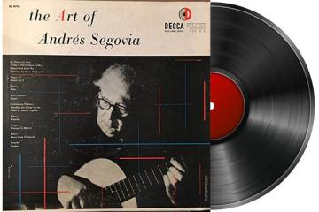 andres segovia on vinyl