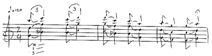 classical guitar forbidden fifths ex 15