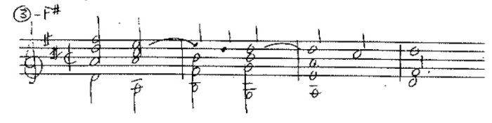 classical guitar forbidden fifths ex 3
