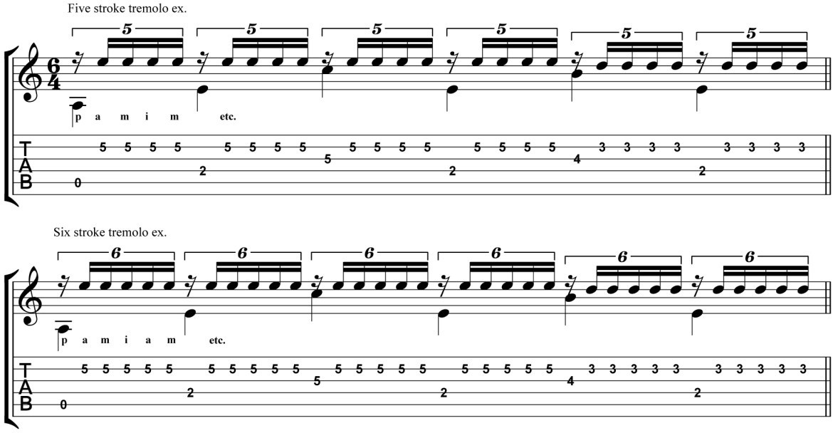 Classical Guitar Lesson Tarrega Recuerdos de la Alhambra Micro Studio Supplement
