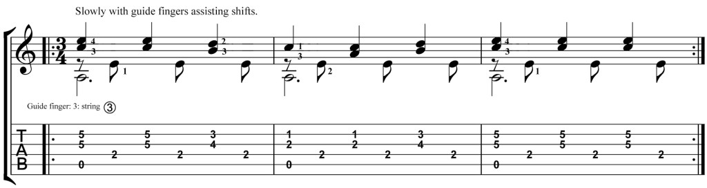 Classical Guitar Lesson Tarrega Recuerdos de la Alhambra Micro Study 3