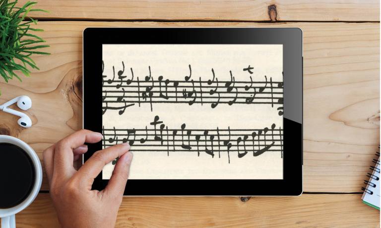 Classical Guitar Notation software stage and studio