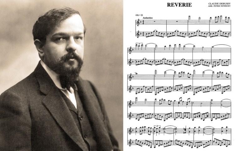 debussy reverie classical guitar music