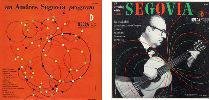 segovia decca 9647 and 9733