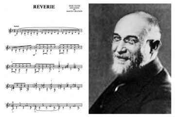 eric satie reverie classical guitar music