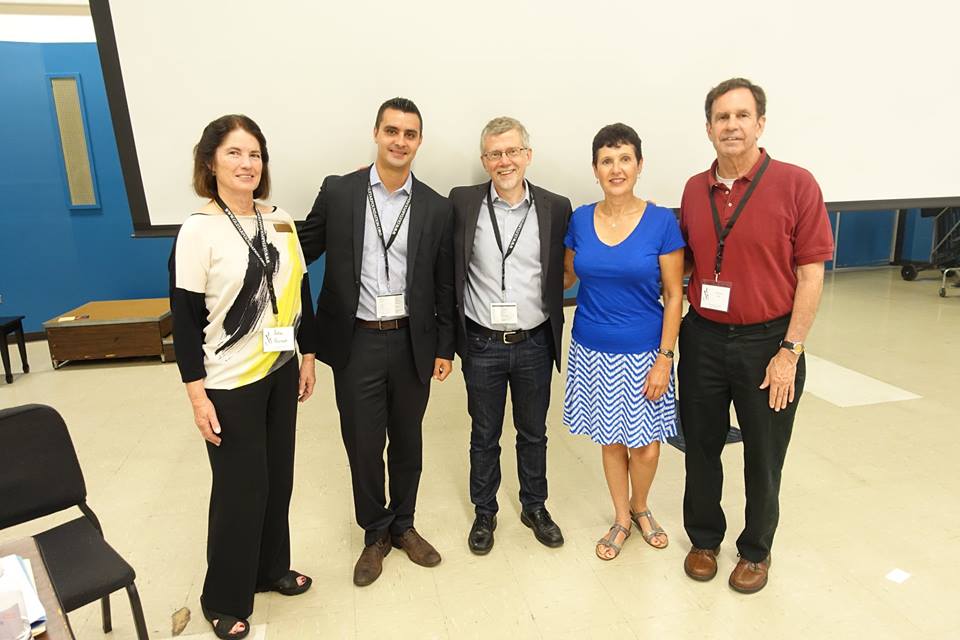 Round table participants, L-R: Julia Pernet, Federico Musgrove Stetson, John Olson, Heather Morand Clark, William Ash