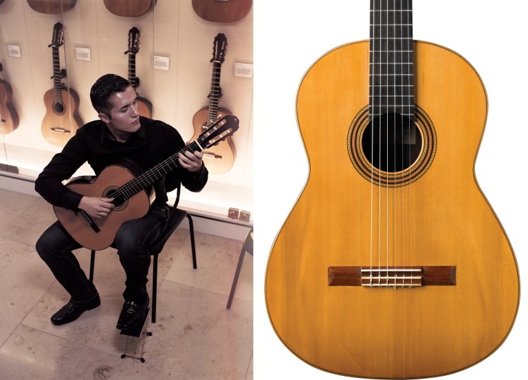 Harris Collection Guitars, Nathan Martinez plays the Masaru Kohno 1976 and the 1930 Santos Hernández guitar