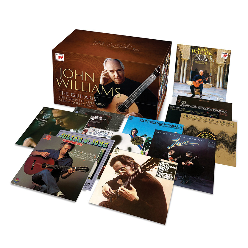 John Williams Guitarist Classical Guitar Magazine Sony Box Set The Complete Album Collection