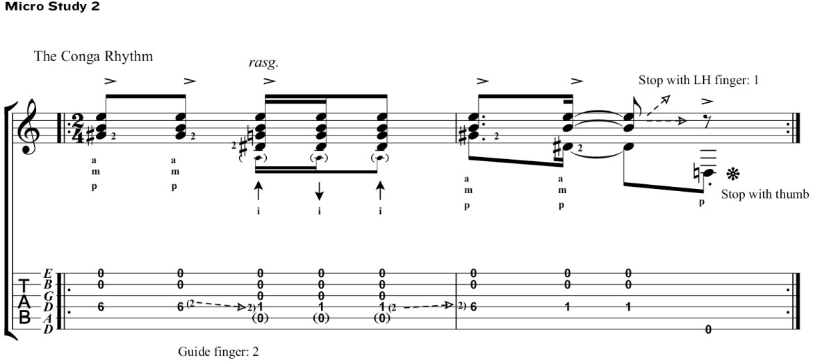 micro study 2 classical guitar method leo brouwer lesson
