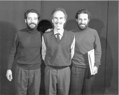 Richard Patterson with the Assad Brothers: Odair (L) and Sergio (R)