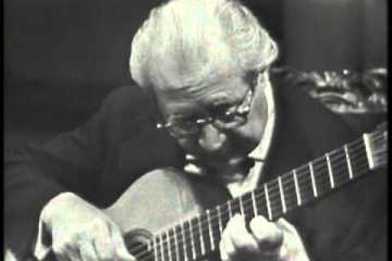 classical guitarist andres segovia