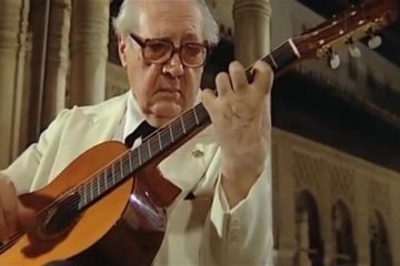 classical guitarist andrés segovia
