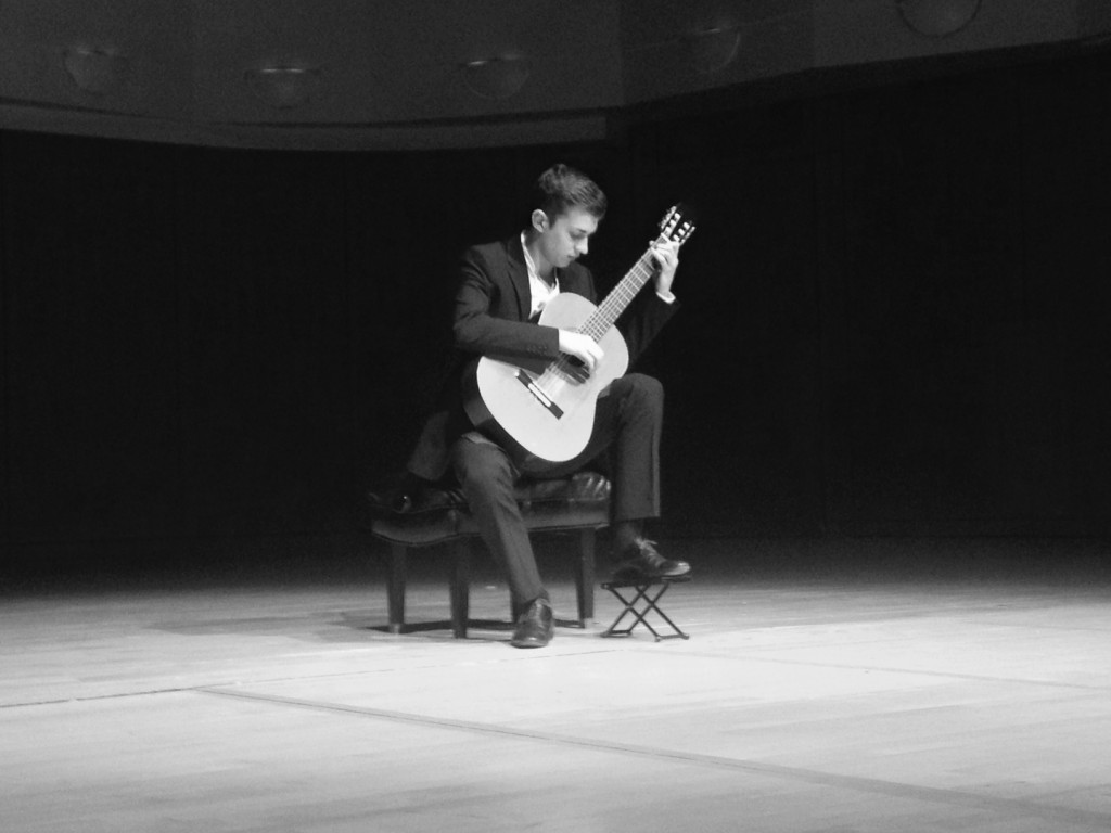 Thibaut Garcia onstage at Denver GFA 