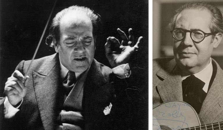 Andres Segovia Heitor Villa-Lobos Classical Guitar