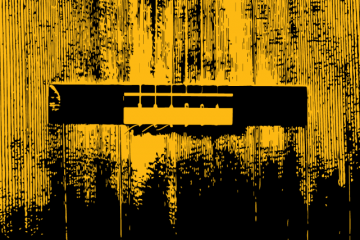 Antonio de Torres classical guitar Bridge