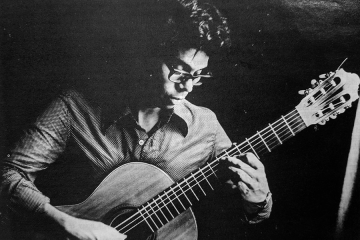 classical guitarist leo brouwer in 1984