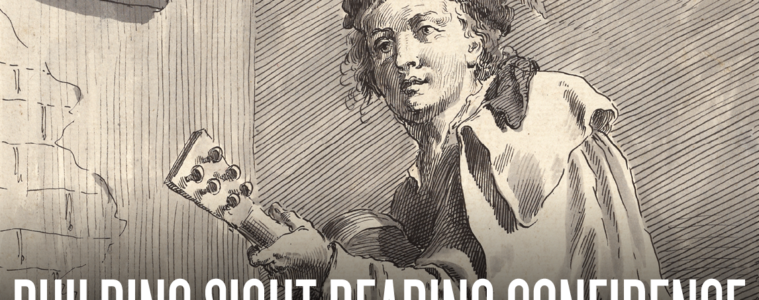 Building Sight-Reading Confidence Classical Guitar Lesson