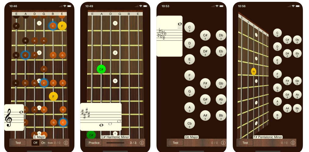 Guitar Sight Reading Trainer