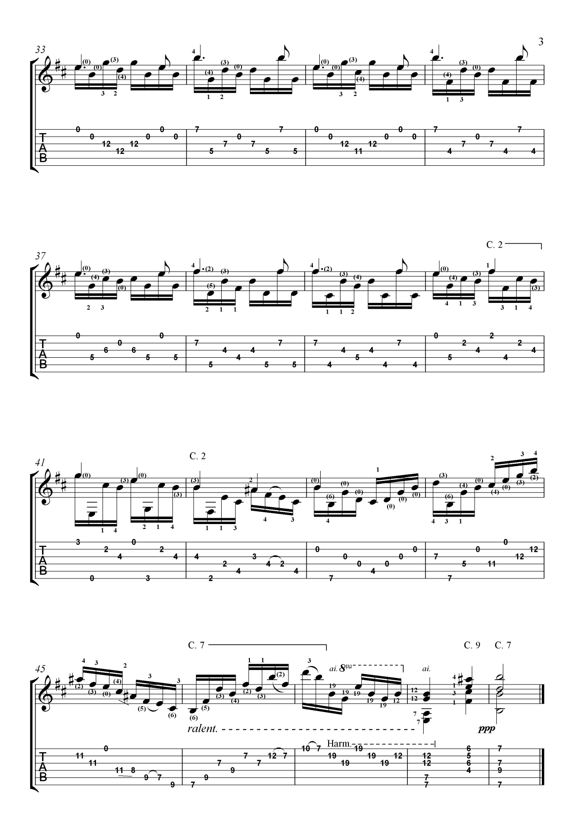 Preludio in B min - Barrios_0003